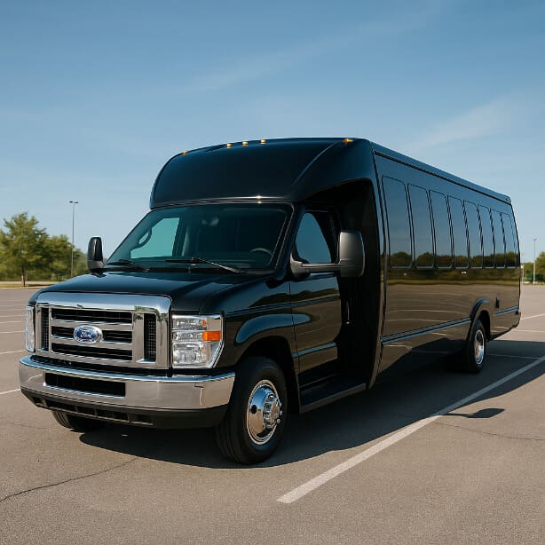 Bellevue Shuttle Bus Rentals 18 Passenger Shuttle Bus