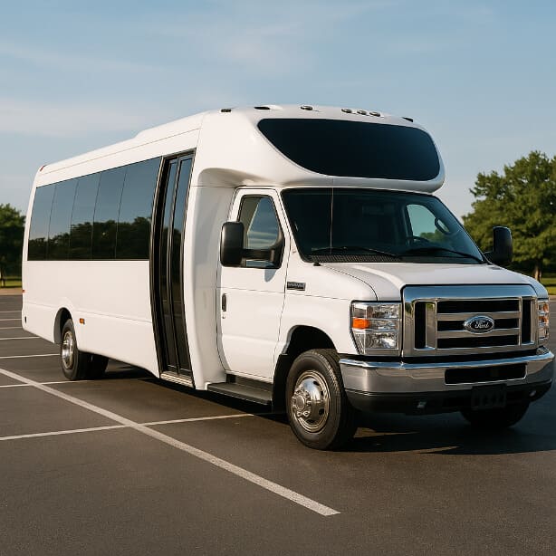Bellevue Shuttle Bus Rentals 20 Passenger Shuttle Bus